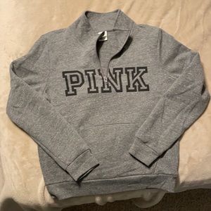 VS PINK 1/4 Zip Sweatshirt